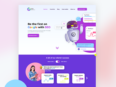 SEO Agency Landing Page