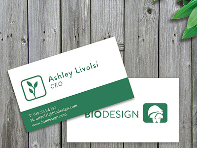 BioDesign Business Card Design