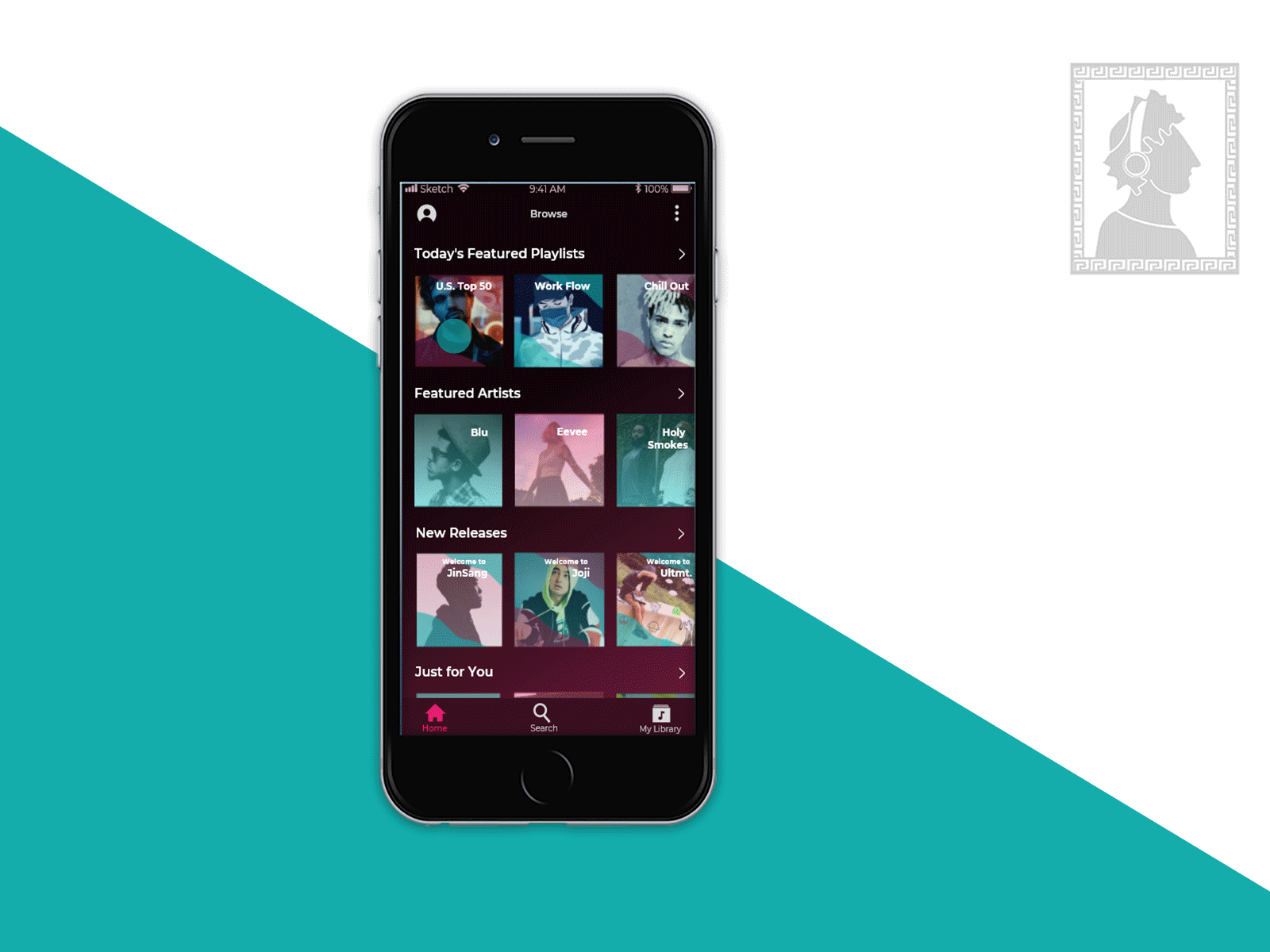 ApollUs Music App - Prototype