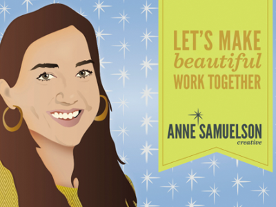 Anne Samuelson Creative Postcard