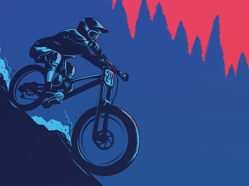 MTB by TJ Nicklin on Dribbble