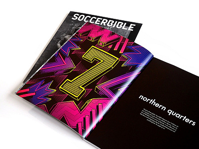 Soccerbible Collab Issue 7 7 cantona football manchester united neon northern retro seven soccer soccerbible soul