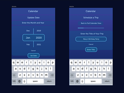 Smooth Sailing 6 app design ui ux