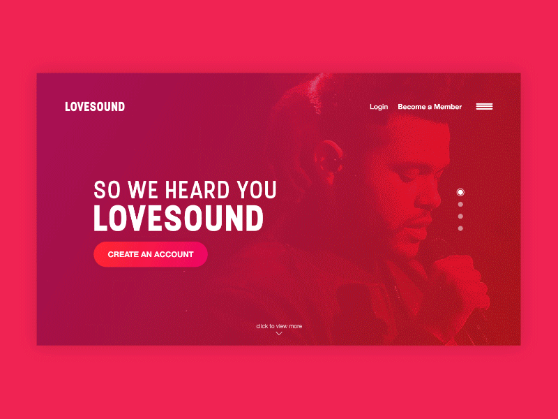 Lovesound - University Project app lovesound music project spotify university