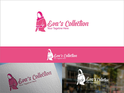 Eva's Collection Logo clothes logo logo shop logodesign religion