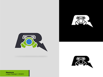 R + Gas Mask | Icon Design brand brand identity branding branding and identity branding concept design graphic design logo logo concept logo design r r letter