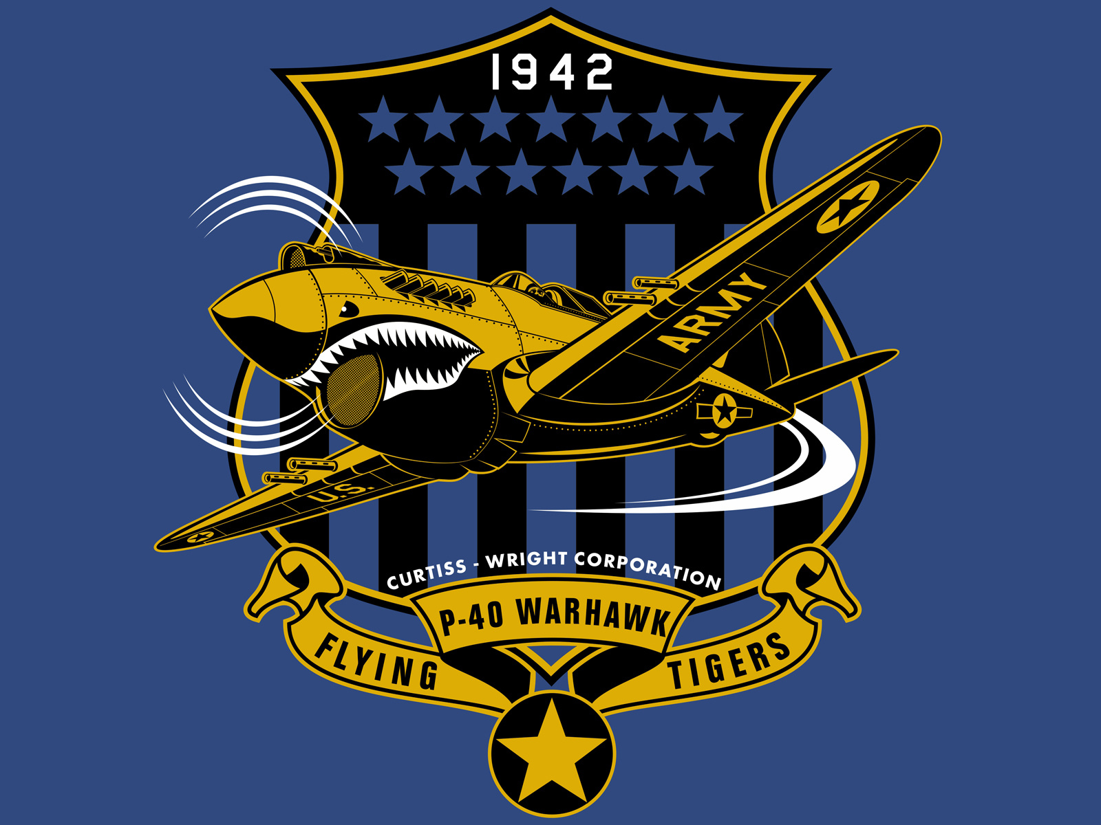 FLYING TIGERS by Theo Katsantoni on Dribbble