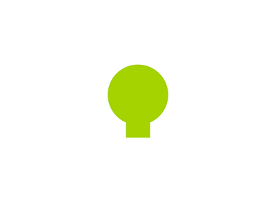 Innopolis city city concept green innopolis logo mark minimalism simple tree