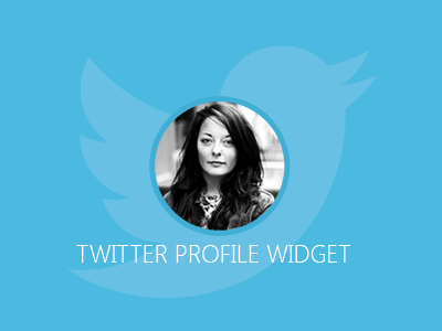 Twitter Profile Widget