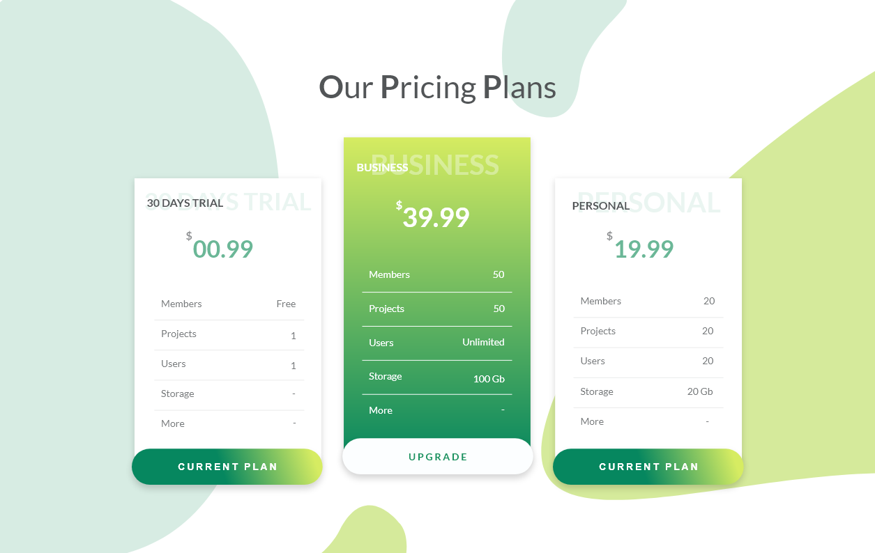 Pricing Plan Design. Pricing. Plans and pricing Screen Design. Planners pricing.