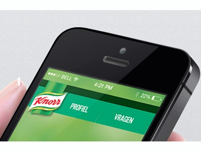 Knorr Whats for Dinner App app concept design knorr