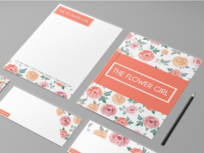 The Flower Girl Store - Branding brand brand identity branding branding agency branding design