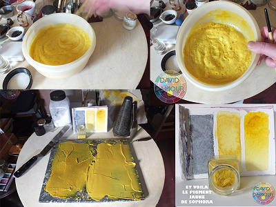 How to make a yellow color color colours craft howto pigment