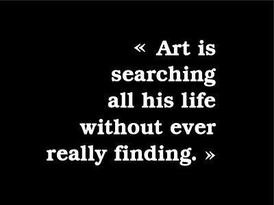 Art quote