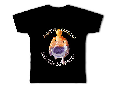 T-shirt Pigments Rares.Fr chromatic colorant colours craft form pigment