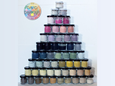 55 Pigments from Plants art chromatic colours couleur couleurs craft peintures pigments powder teintes