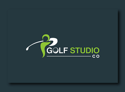 golf logo branding and identity business logo company logo creative logo golf company logo golf logo iconic logo simple sketch studio logo symbol