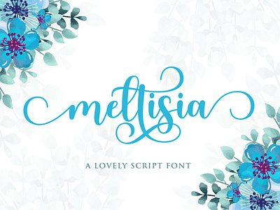 Meltisia Script Font
