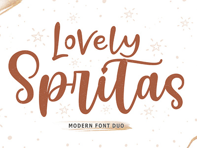 Lovely Spritas Font Duo