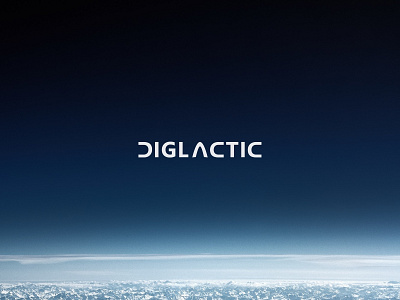 Diglactic Logo Prototype #2 adobe xd branding diglactic space