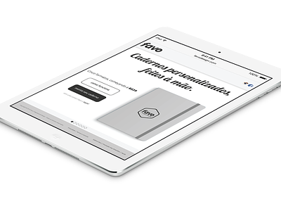 Favo Design - Home Page - Tablet Version design interface design mobile responsive ui ux wireframe