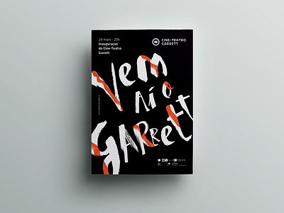 Vem ai o Garret design illustration typography