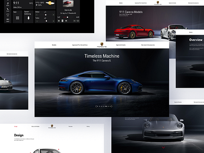 Porsche 911 - Site Redesign branding design ui ux web