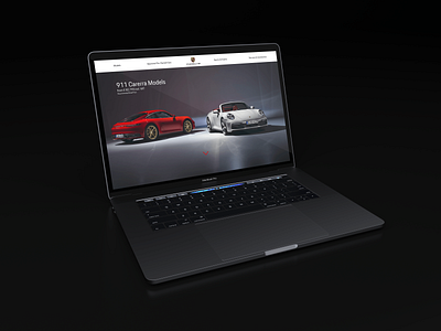 Porsche 911 - Site Redesign design ui ux web