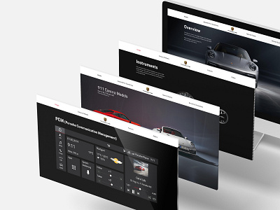 Porsche 991 - Site Redesign design ui ux web