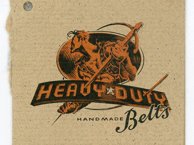 Heavy Duty belts design heavy duty illustration
