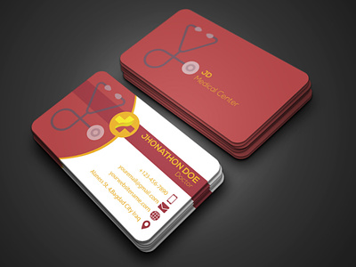 Doctor Business Card with Logo