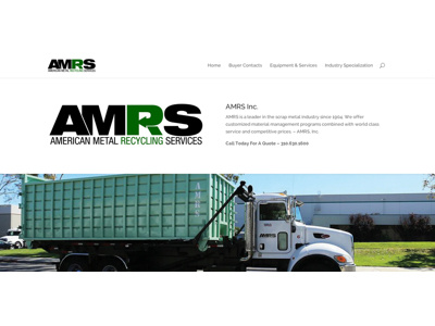 AMRS Inc uxui web design wordpress