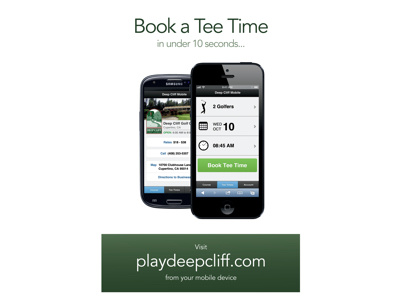 PressTee Golf Reservation App 