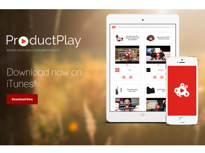 ProductPlay Company Website graphic design mobile uxui web design