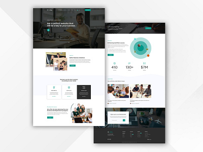 Homepage Design app blog branding branding design business clean customwebsite landingpage lifestyle minimal modern professional ui ux web website