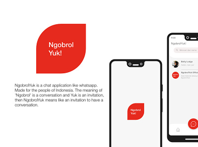 NgobrolYuk! Chat App app chat design ui