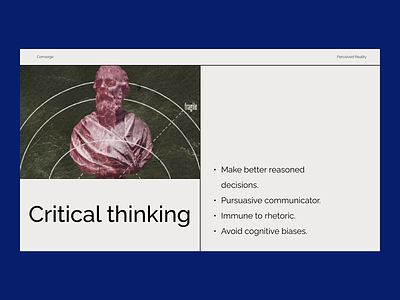 Presentation Slides (Critical thinking) presentation slides