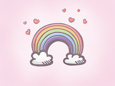 Happy Pride Month clipart doodle hand drawn icon design icons illustration lgbtq pride rainbow tinyart