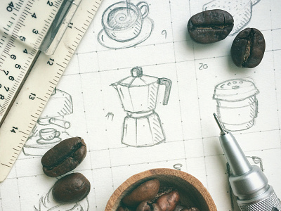 Coffee House Hand Drawn Icons