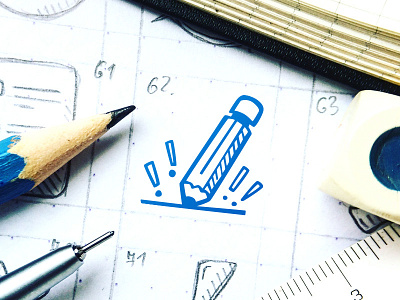 Action Set - Energy Pencil clipart creativemarket doodle hand drawn icon design icons tinyart