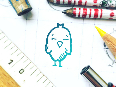 Easter Set - Daydreaming Chick clipart creativemarket doodle easter hand drawn icon design icons tinyart