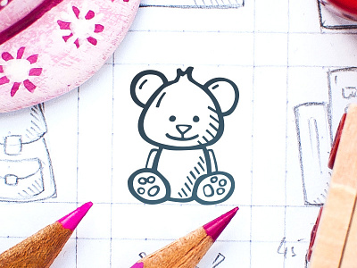 School Icons - Teddy Bear