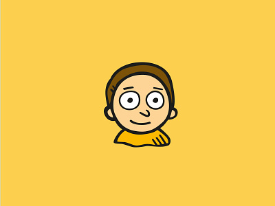 Rick & Morty - Morty freebie hand drawn icon rick and morty space icons