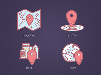 Business Icons - Location