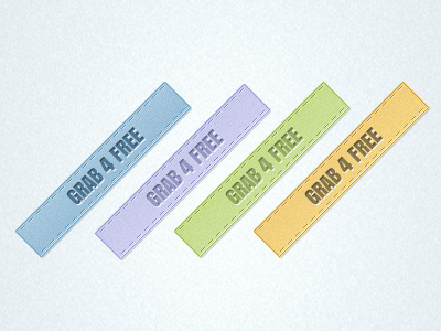 Corner ribbons set - Freebie anton freebie freebies pixel pixelart psd ribbons