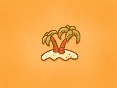 Tropic Island - Summer Icons clipart doodle drawing hand drawn icon icon design icons illustration illustrator palm trees summer tiny art tinyart