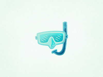 Snorkling Mask - Summer Icons clipart doodle hand drawn icon design icons summer