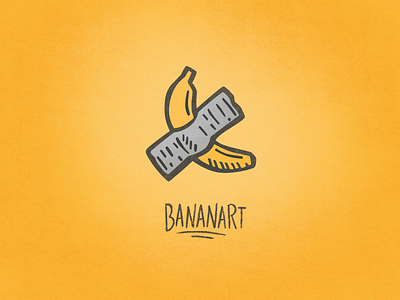 Bananart doodle hand drawn icon design icons illustration