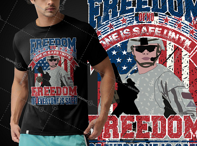 4th July USA Freedom T-Shirt Design 4th july day freedom funny tshirt illustration independent day logodesign t shirt design tshirtdesign typography usa independent vintage design