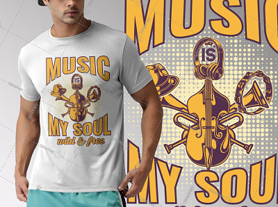 Vector illustration musical tshirt design. funny tshirt illustration logodesign musical tshirt t shirt design tshirtdesign typography vector vintage design